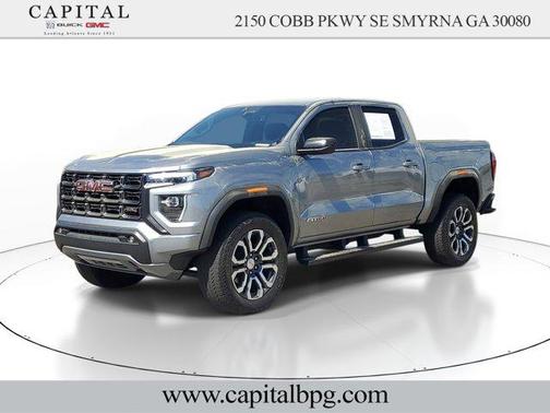 Sterling Metallic 2024 GMC Canyon AT4