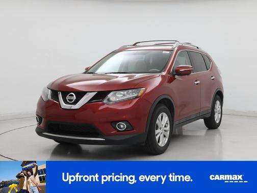 Red 2014 Nissan Rogue SV