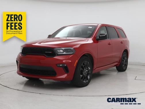 Red 2021 Dodge Durango GT