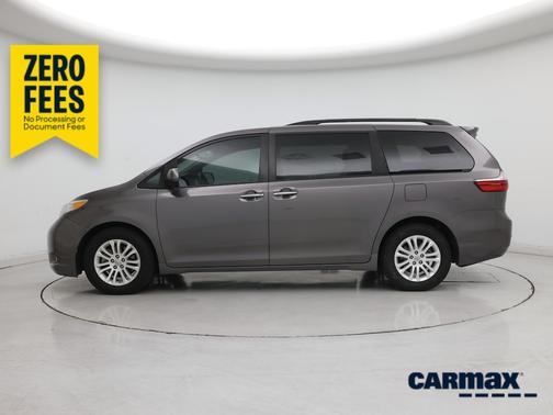 Gray 2017 Toyota Sienna XLE Premium