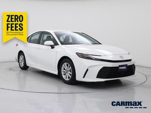 White 2025 Toyota Camry LE