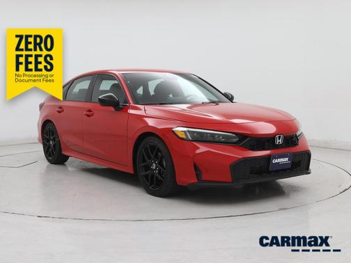 Red 2025 Honda Civic Sport