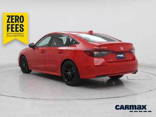Red 2025 Honda Civic Sport