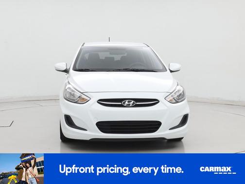 White 2016 Hyundai Accent SE