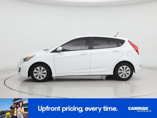White 2016 Hyundai Accent SE