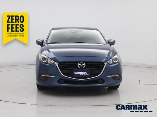 Blue 2017 Mazda Mazda3 Grand Touring