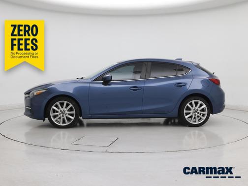 Blue 2017 Mazda Mazda3 Grand Touring