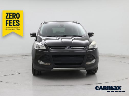 Black 2015 Ford Escape Titanium