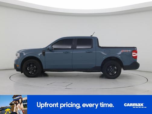 Blue 2022 Ford Maverick Lariat