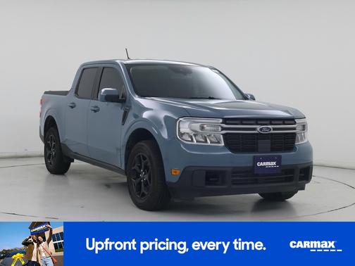 Blue 2022 Ford Maverick Lariat