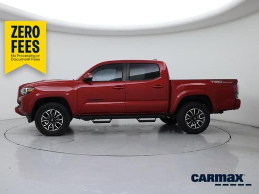 Red 2020 Toyota Tacoma TRD Sport