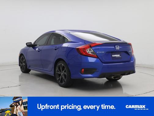 Blue 2021 Honda Civic Sport