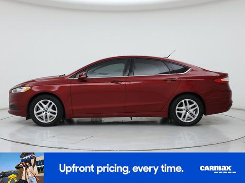 Red 2014 Ford Fusion SE