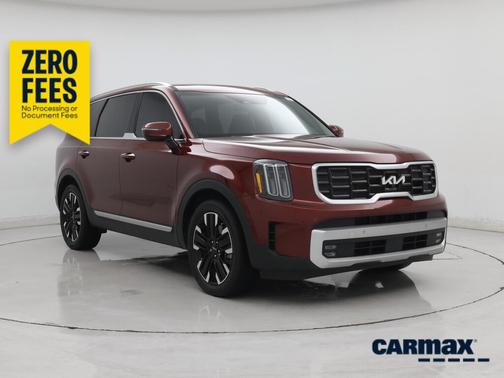 Burgundy 2024 Kia Telluride SX Prestige