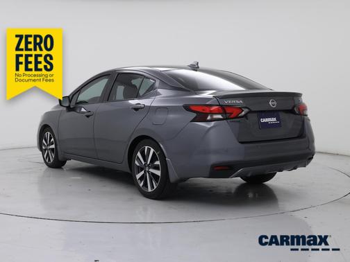 Gray 2021 Nissan Versa SR
