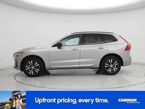 Silver 2024 Volvo XC60 B5 Core Dark Theme