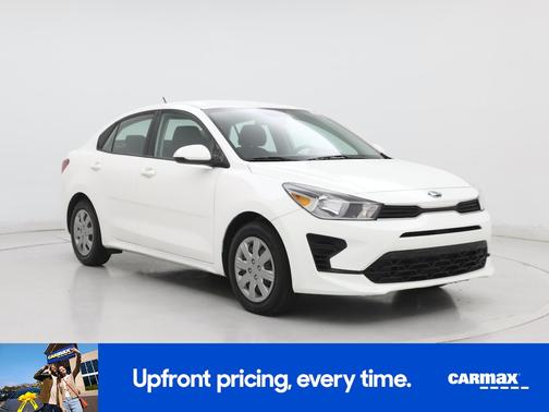 White 2021 Kia Rio S