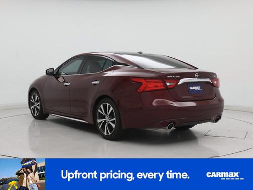 Red 2016 Nissan Maxima SL