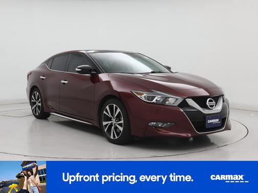 Red 2016 Nissan Maxima SL