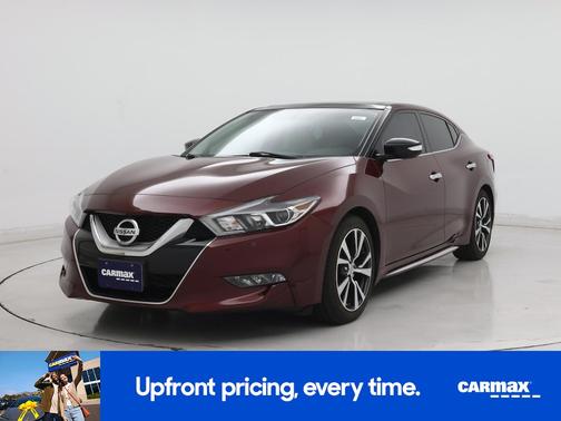 Red 2016 Nissan Maxima SL