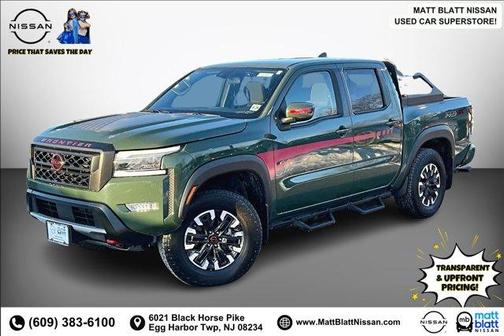 Tactical Green 2024 Nissan Frontier PRO-4X