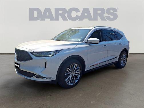Platinum White Pearl 2023 Acura MDX Advance Package