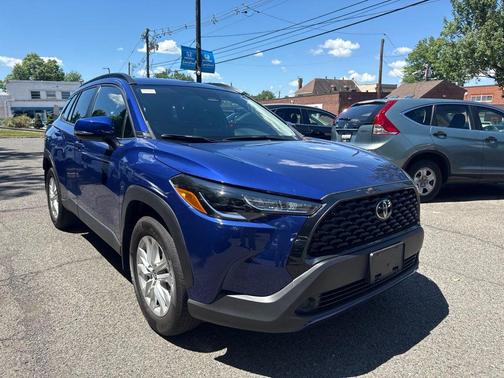 Blue Crush Metallic 2023 Toyota Corolla Cross LE