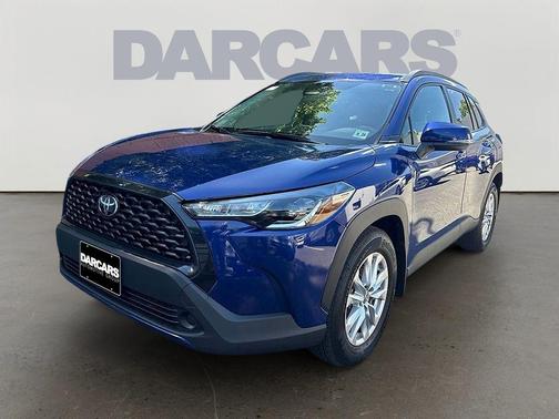 Blue Crush Metallic 2023 Toyota Corolla Cross LE