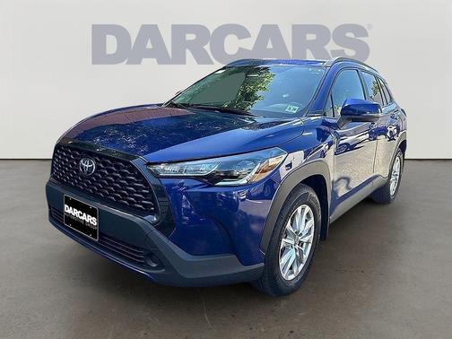Blue Crush Metallic 2023 Toyota Corolla Cross LE