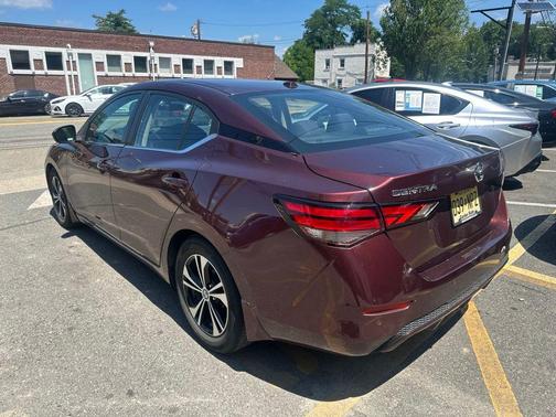 Rosewood Metallic 2021 Nissan Sentra SV