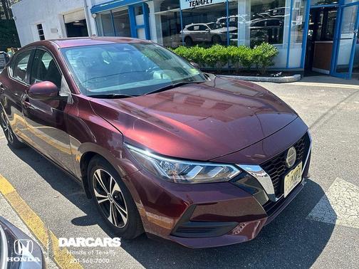 Rosewood Metallic 2021 Nissan Sentra SV