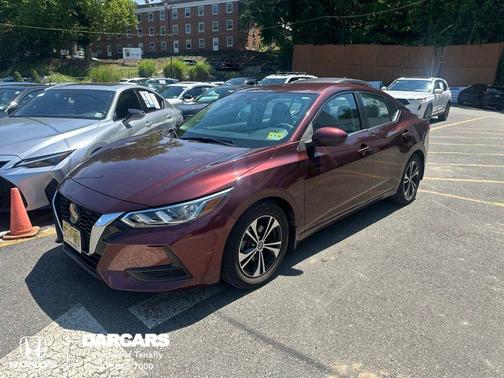 Rosewood Metallic 2021 Nissan Sentra SV