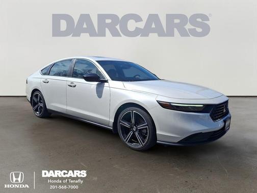 Platinum White Pearl 2024 Honda Accord Hybrid Sport
