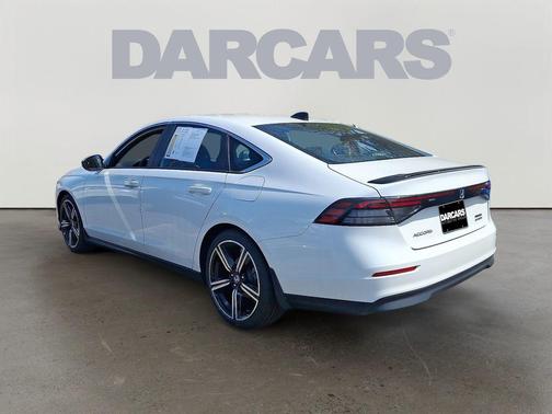 Platinum White Pearl 2024 Honda Accord Hybrid Sport