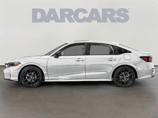 Platinum White Pearl 2026 Honda Civic Hybrid Sport