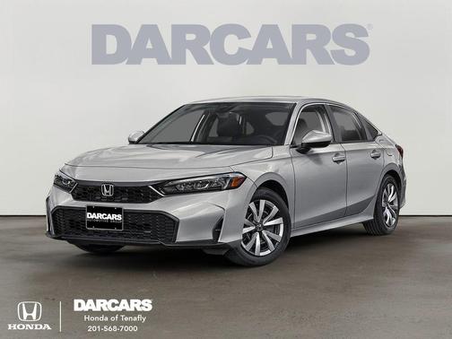 Solar Silver Metallic 2026 Honda Civic LX