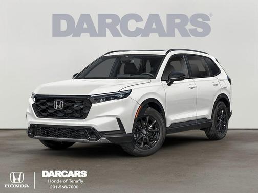Platinum White Pearl 2026 Honda CR-V Hybrid Sport AWD
