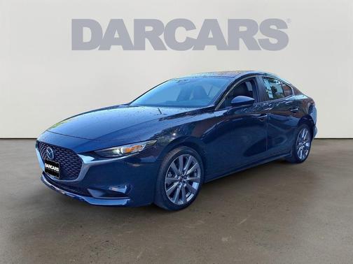 Deep Crystal Blue Mica 2021 Mazda Mazda3 AWD w/Select Package