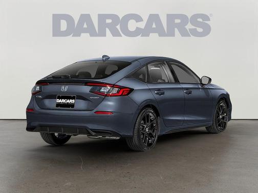 Meteorite Gray Metallic 2026 Honda Civic Sport