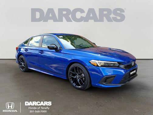 Aegean Blue Metallic 2023 Honda Civic Sport