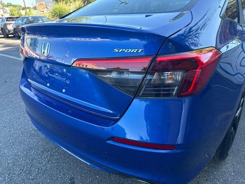 Aegean Blue Metallic 2023 Honda Civic Sport
