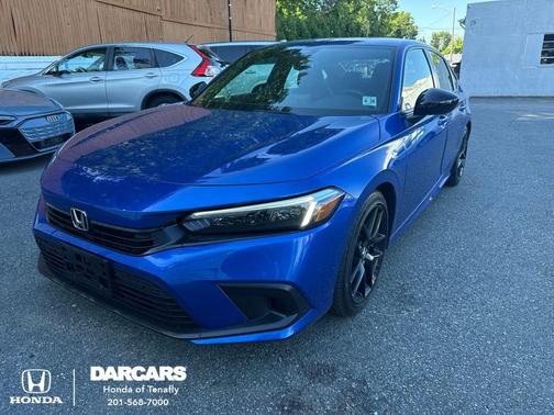 Aegean Blue Metallic 2023 Honda Civic Sport