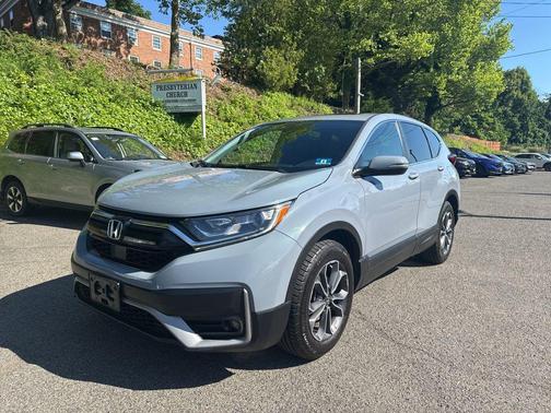 Sonic Gray Pearl 2020 Honda CR-V AWD EX-L