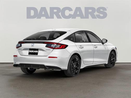Platinum White Pearl 2026 Honda Civic Sport
