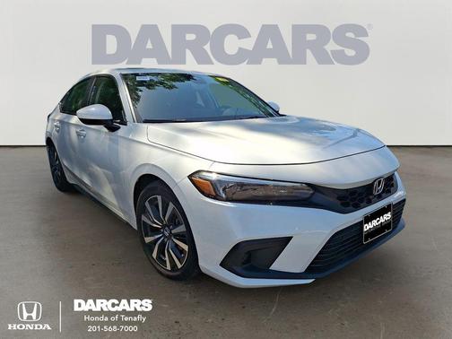 Platinum White 2023 Honda Civic EX-L