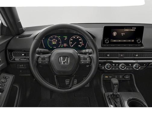 Platinum White Pearl 2026 Honda Civic Hybrid Sport