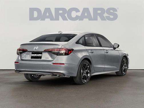 Solar Silver Metallic 2026 Honda Civic Hybrid Sport
