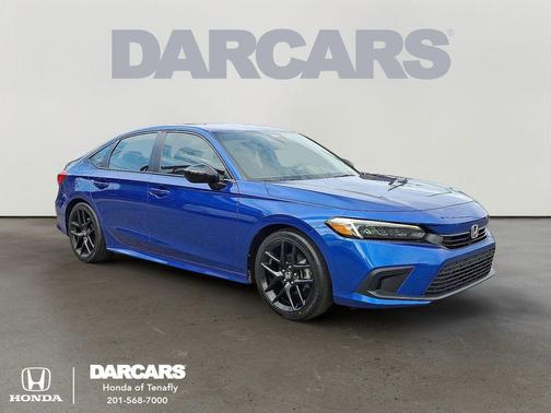 Aegean Blue Metallic 2023 Honda Civic Sport