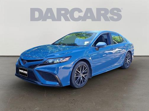 Blue 2024 Toyota Camry SE