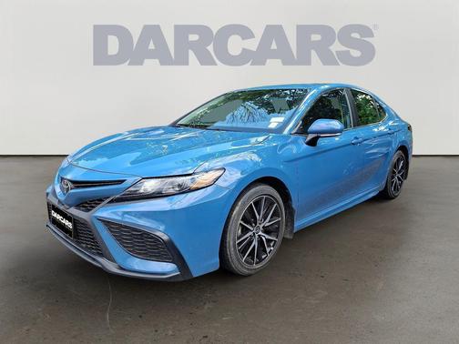 Blue 2024 Toyota Camry SE